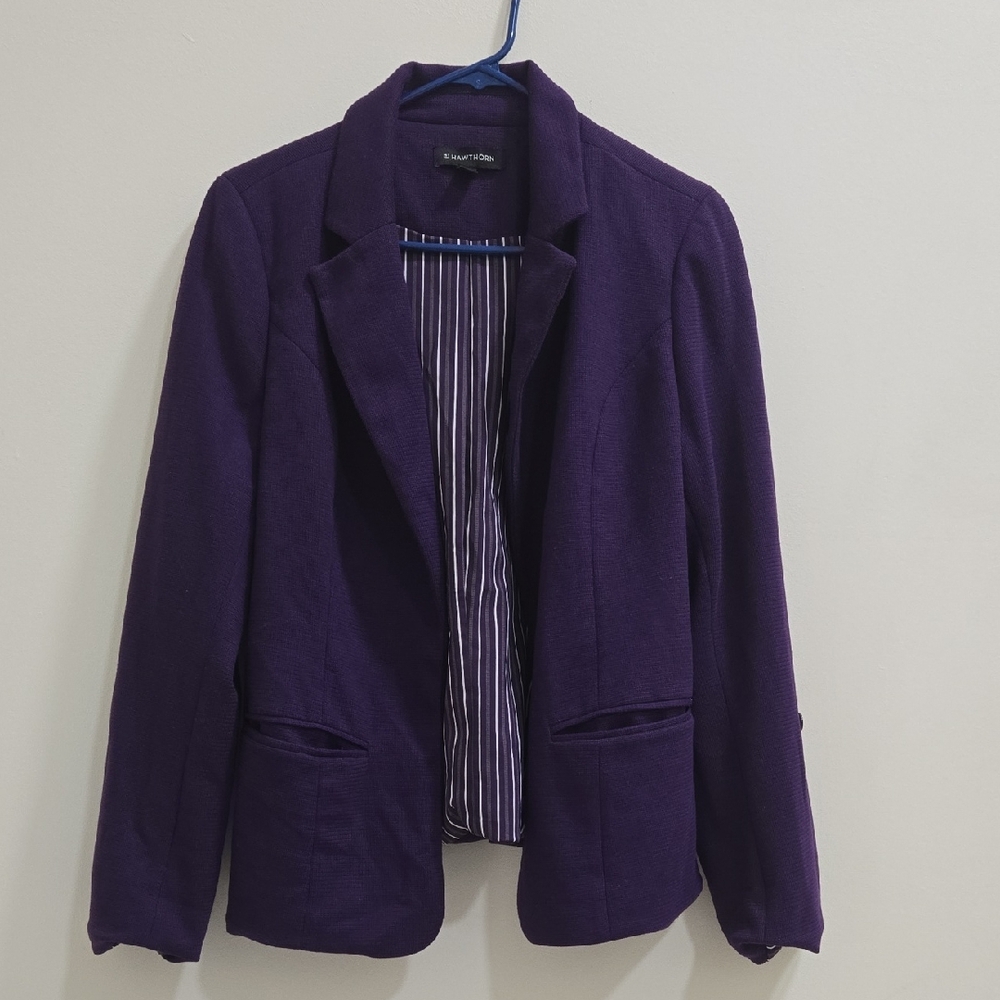 41 Hawthorn Purple Blazer